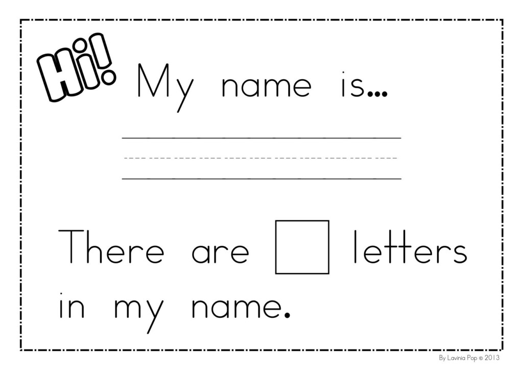 1 Name Cuaderno De Ingles Fichas Ingles Infantil Primeros Grados