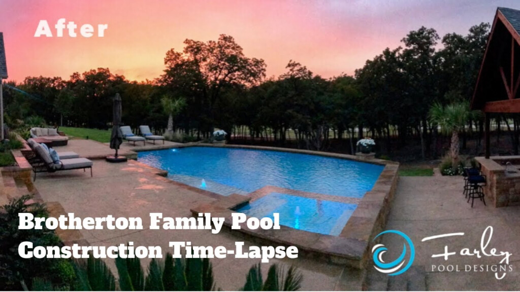 Brotherton Family Pool Construction Time Lapse YouTube
