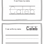 Caleb Name Printables For Handwriting Practice A To Z Teacher Stuff