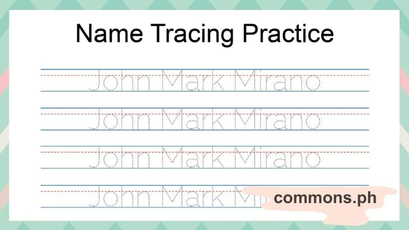 Createprintables Name Tracing Practice Original Free Editable Name Tracing Sheets For 