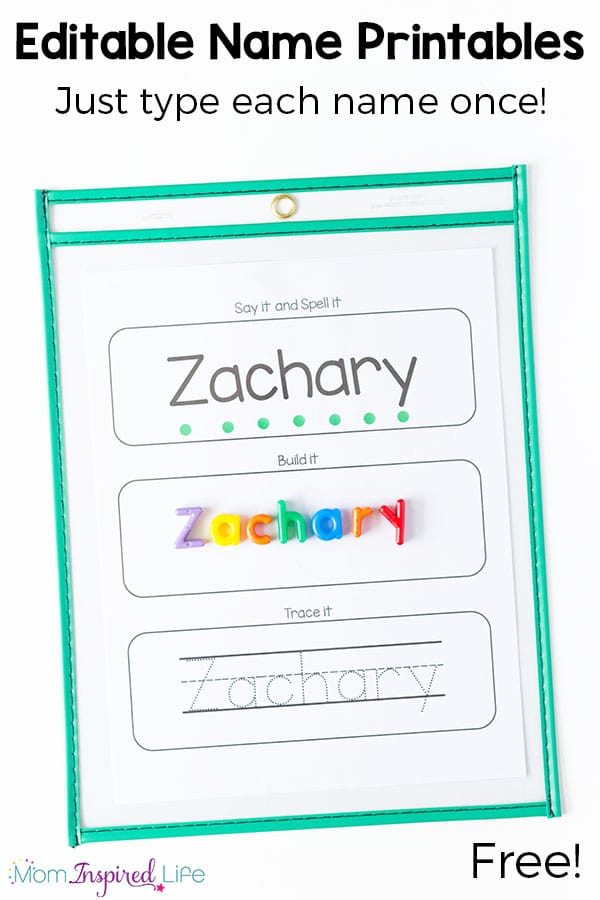 Createprintables Name Tracing Practice Original Free Editable Name
