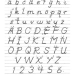 D nealian Alphabet Tracing Worksheets TracingLettersWorksheets