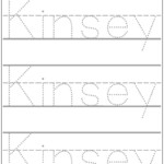 Free Name Tracing Worksheet Worksheet24