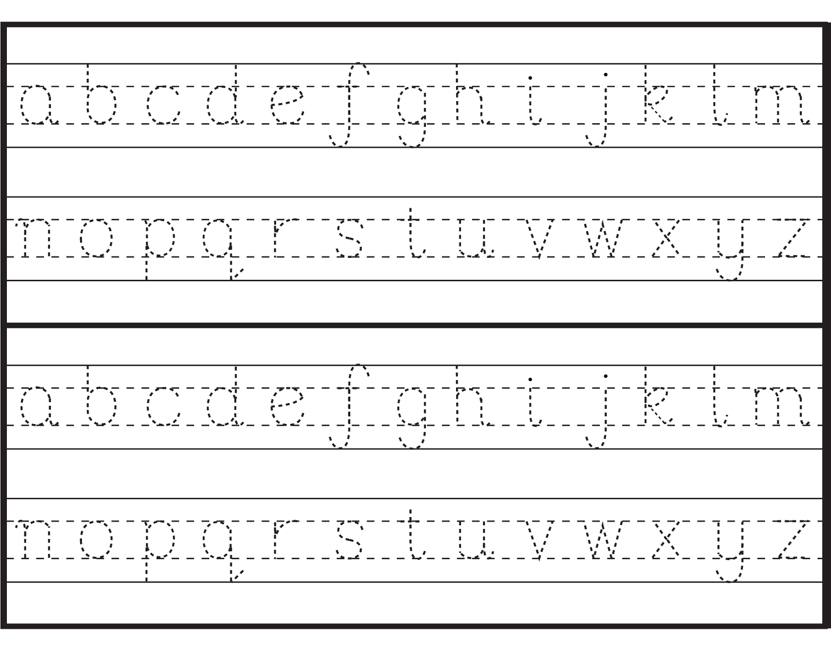 Free Printable Alphabet Tracing Template Printable Templates Free Printable Alphabet Tracing Template Printable Templates