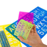 Tracing Stencils Letters TracingLettersWorksheets