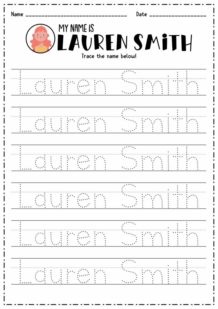 15 Create Name Tracing Worksheets Worksheeto