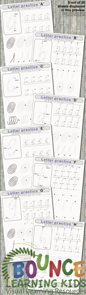 Alphabet Tracing Nsw Foundation Font AlphabetWorksheetsFree