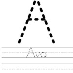 Ava Worksheet Twisty Noodle Arbeitsblatt F r Kinder Im