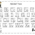 Capital And Lowercase Letters Tracing Worksheets Capital Letters