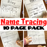 CreatePrintables Name Tracing Practice