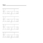 Createprintables Name Tracing Practice Original Createprintables Home