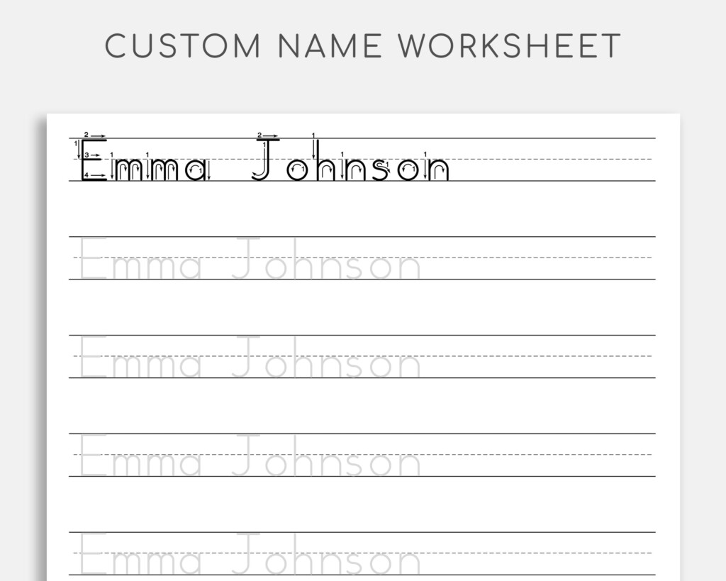 Createprintables Name Tracing Practice Original Personalized Name 