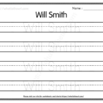 Customized Tracing Name Worksheets Name Tracing Worksheets