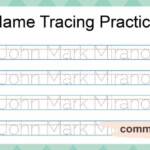 Editable Name Tracing Sheet Totschooling Toddler Preschool Kindergarten