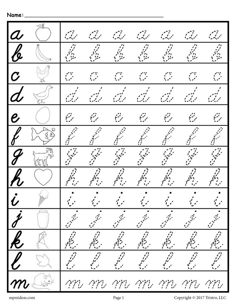 Free Cursive Name Tracing Worksheets Name Tracing Generator Free