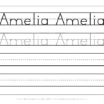 Free Name Tracing Worksheets Kidzone
