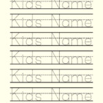 Free Printable Name Tracing For Toddlers Nametracing Worksheets