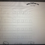 Kidzone Name Tracing TracingLettersWorksheets