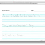 Name Tracing Free Editable Worksheet Zaner Bloser Nametracing Worksheets