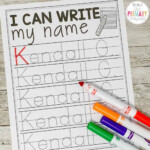 Name Tracing Generator With Blank Lines Printable Form Templates And