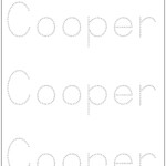 Name Tracing Template Australia AlphabetWorksheetsFree