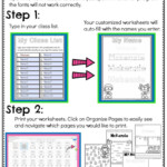 Name Tracing Totschooling AlphabetWorksheetsFree