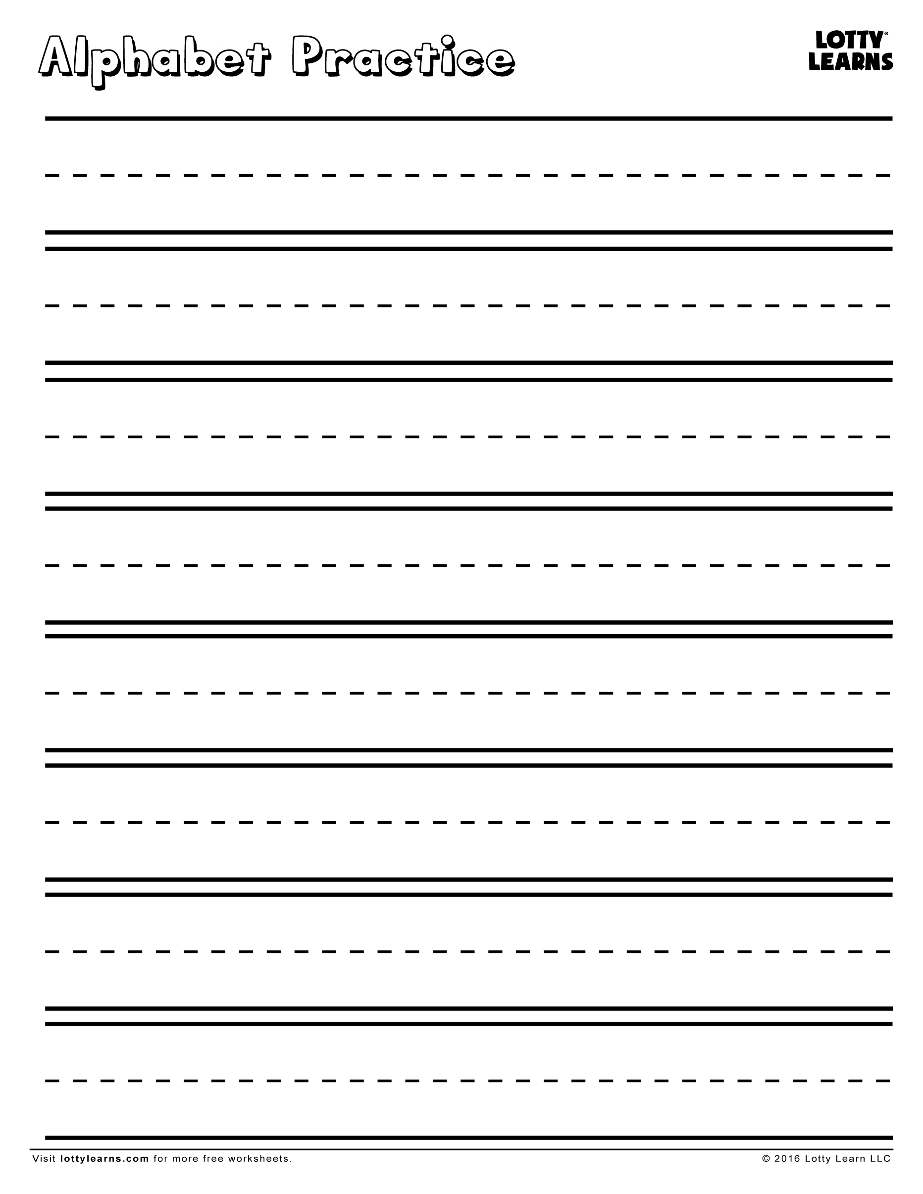Name Tracing With Blank Lines AlphabetWorksheetsFree Name Tracing With Blank Lines AlphabetWorksheetsFree