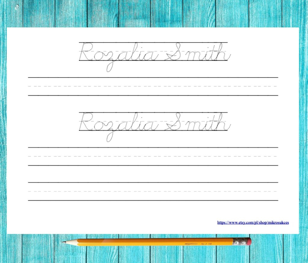 Name Tracing Worksheet Evans Name Tracing Worksheets