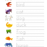 Penmanship And The Brown Bear Preschool Worksheets Free Preschool