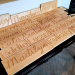 Personalized Name Tracing Board Etsy Name Tracing Names Maple