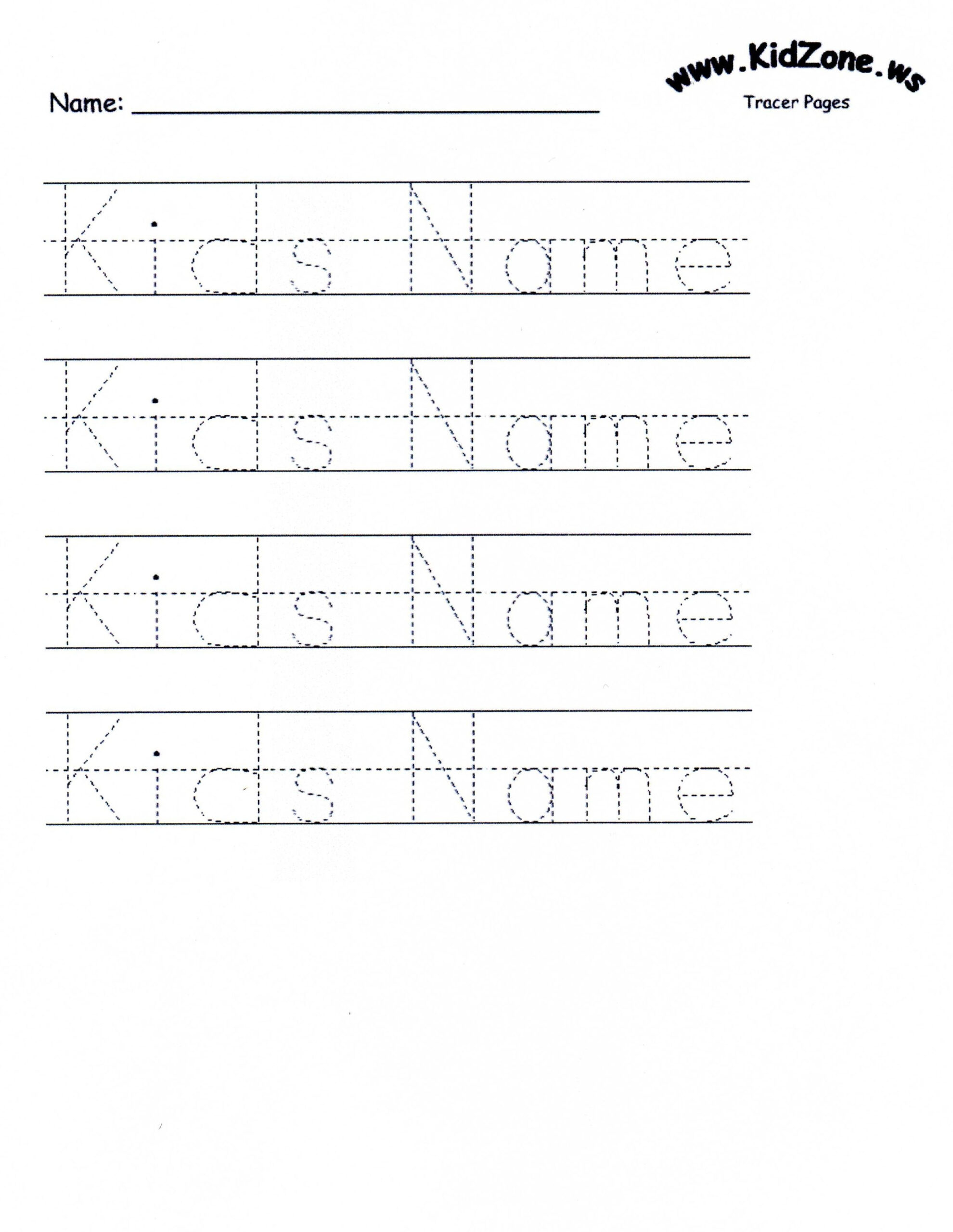 Pre K Custom Name Tracing AlphabetWorksheetsFree Pre K Custom Name Tracing AlphabetWorksheetsFree