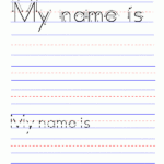 Printable Blank Name Tracing Worksheets GoodWorksheets