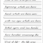 Printable Handwriting Worksheet Maker For Kids Triply
