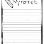 Printable Name Tracing Papers