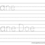 Traceable Free Printable Name Tracing Template Printable Templates