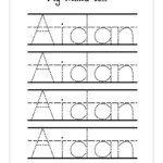 Tracing Letters Worksheet Maker TracingLettersWorksheets