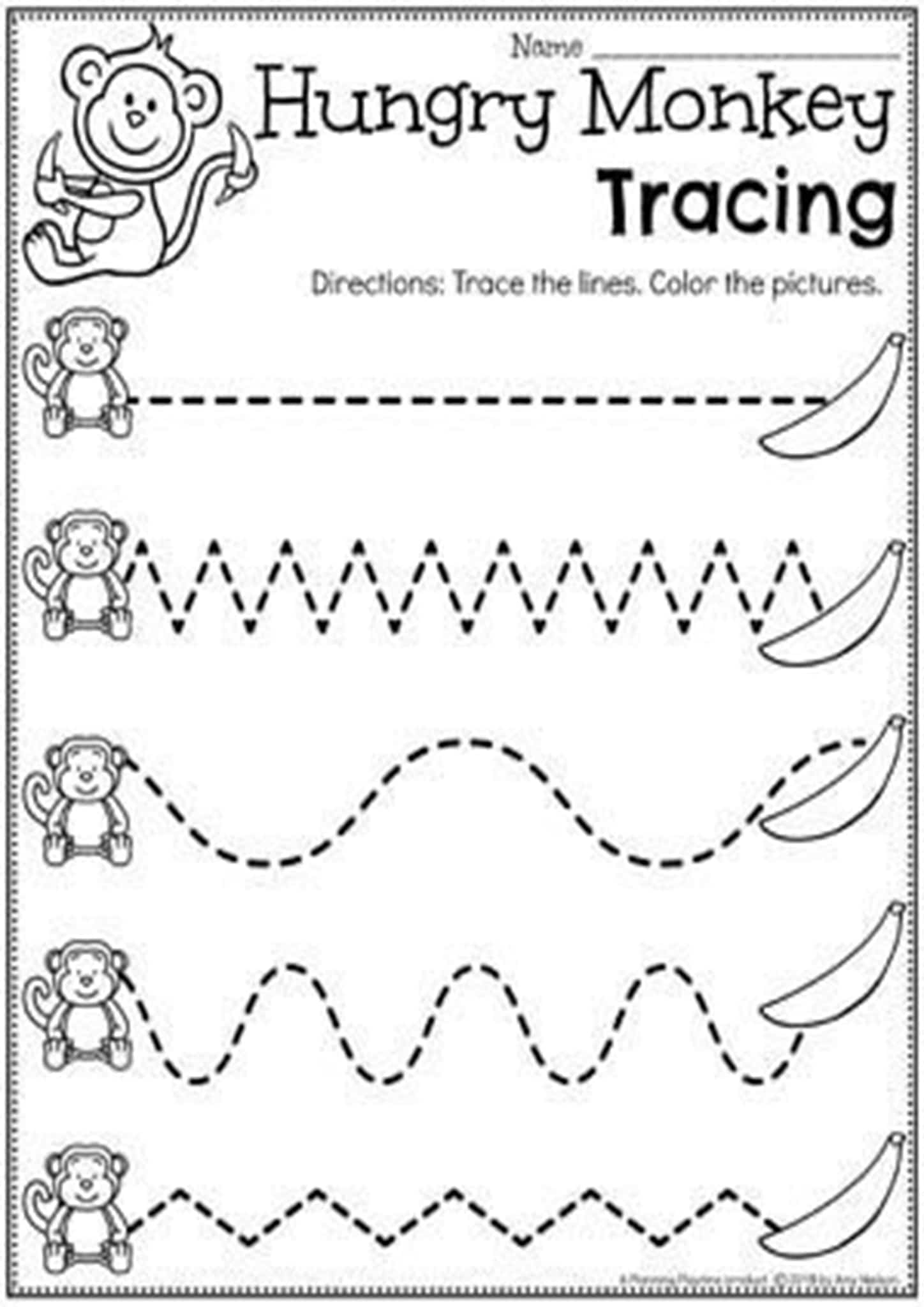 Tracing Lines Free Printables