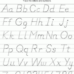 Writing Letters And Numbers EnchantedLearning Preschool Writing